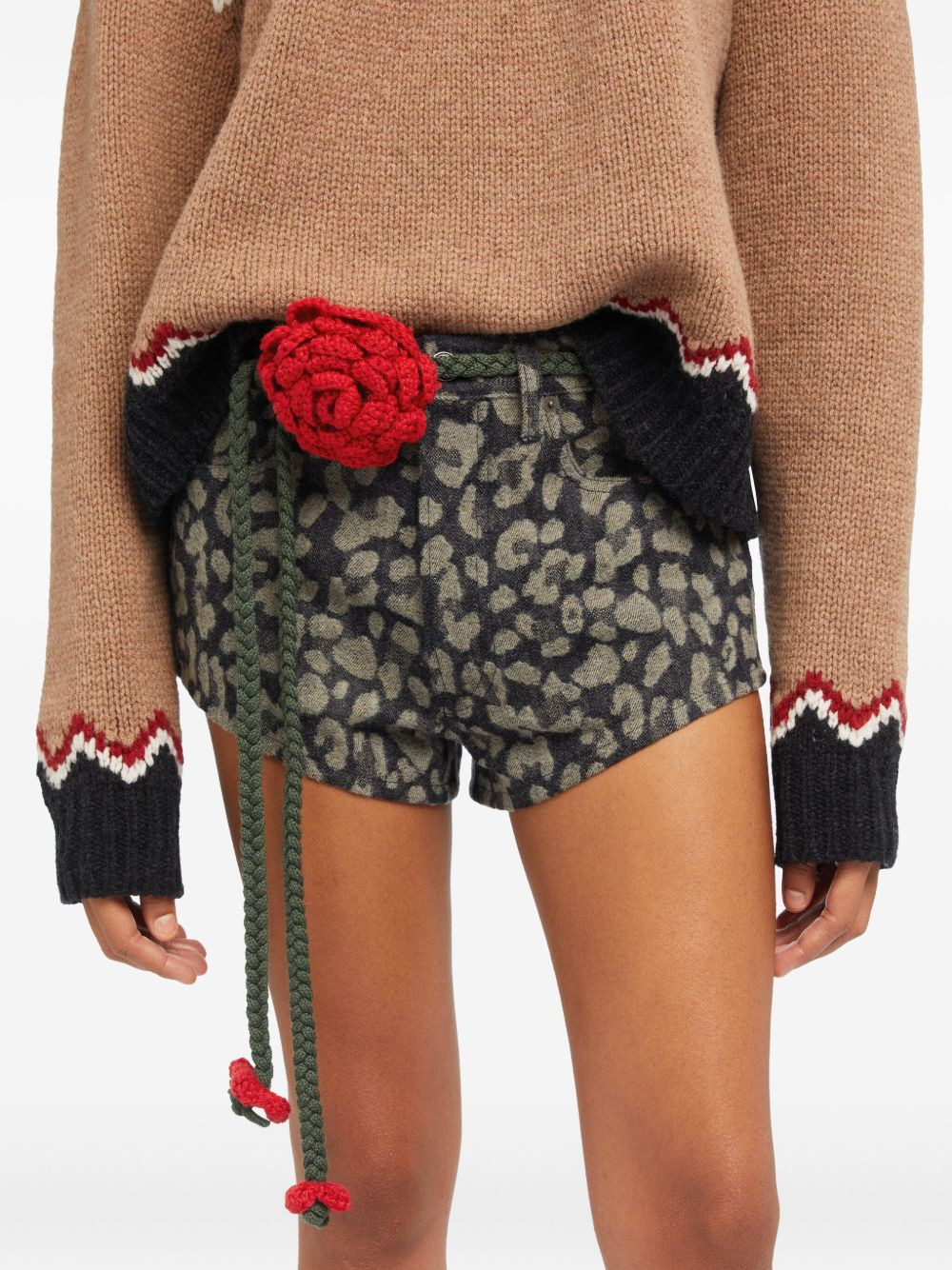 rose-crochet belt - 3