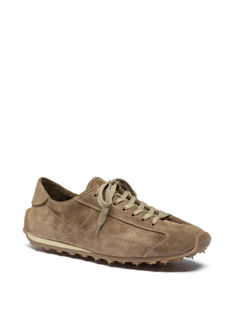 OFFICINE CREATIVE Jarred lace-up suede sneakers outlook
