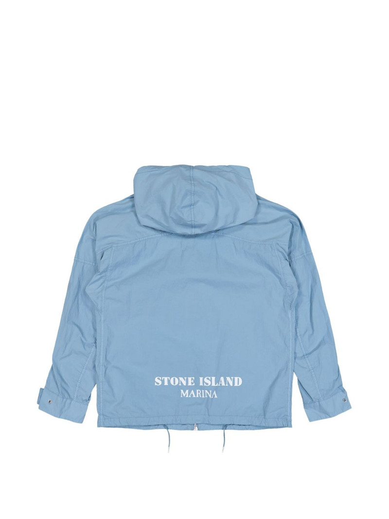 Stone Island Micro Brushed TC S.I. Marina jacket outlook