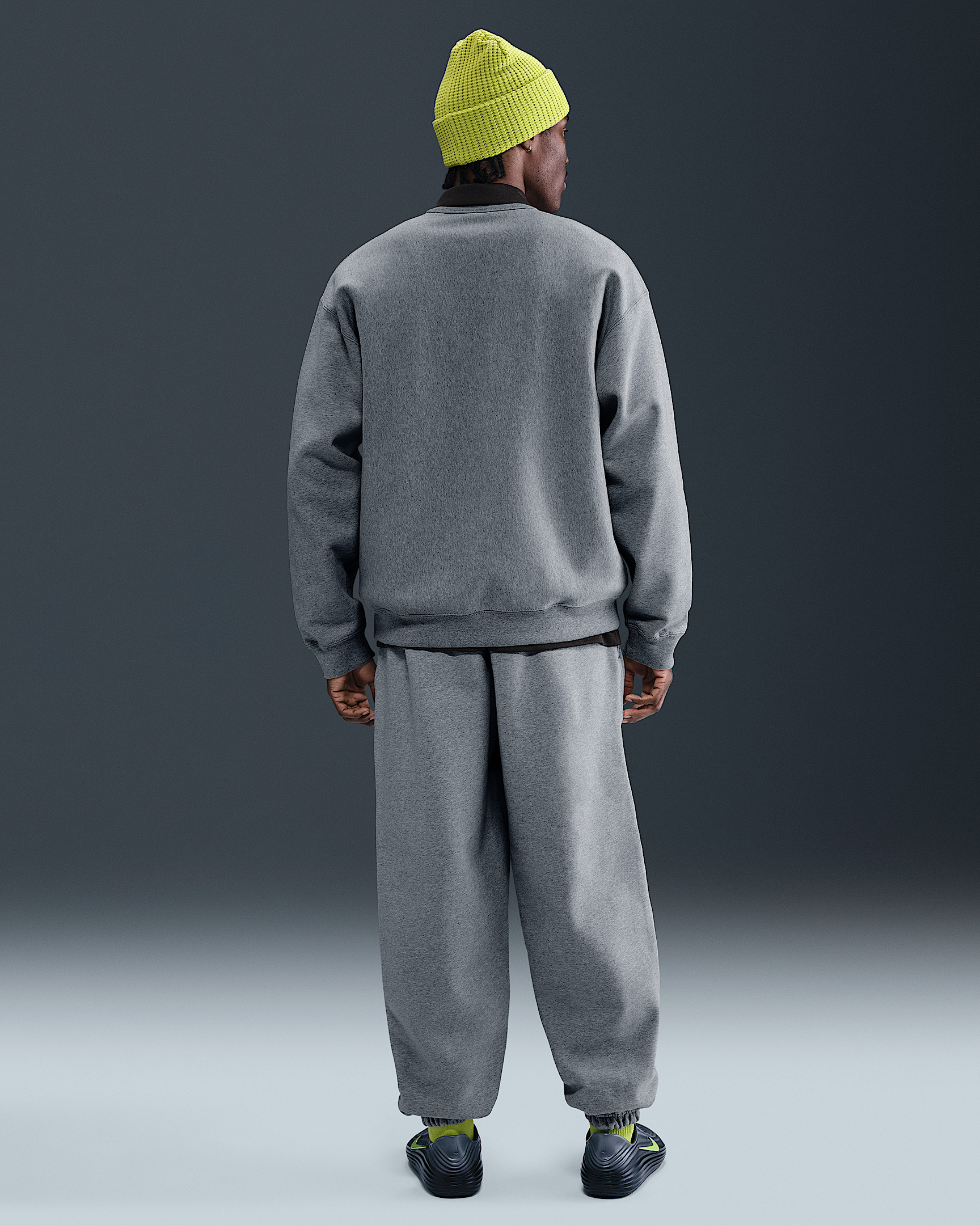 Nike Solo Swoosh Men's Fleece Crew - 5