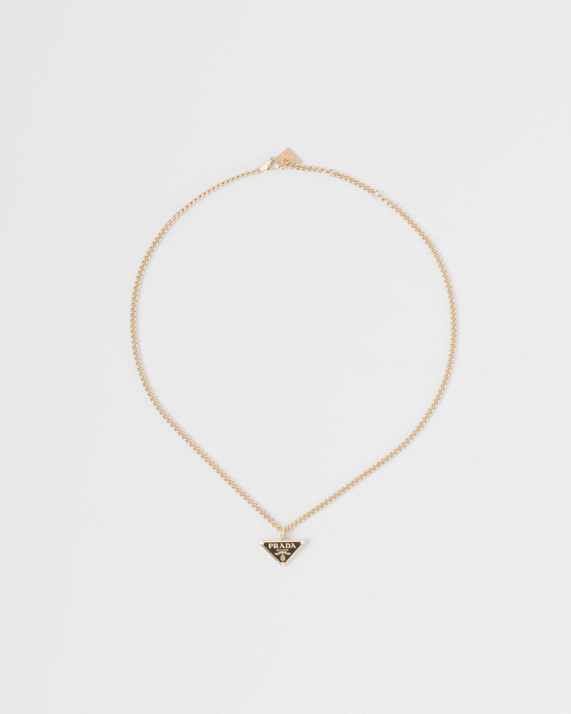 Eternal Gold pendant necklace in yellow gold with diamonds 1