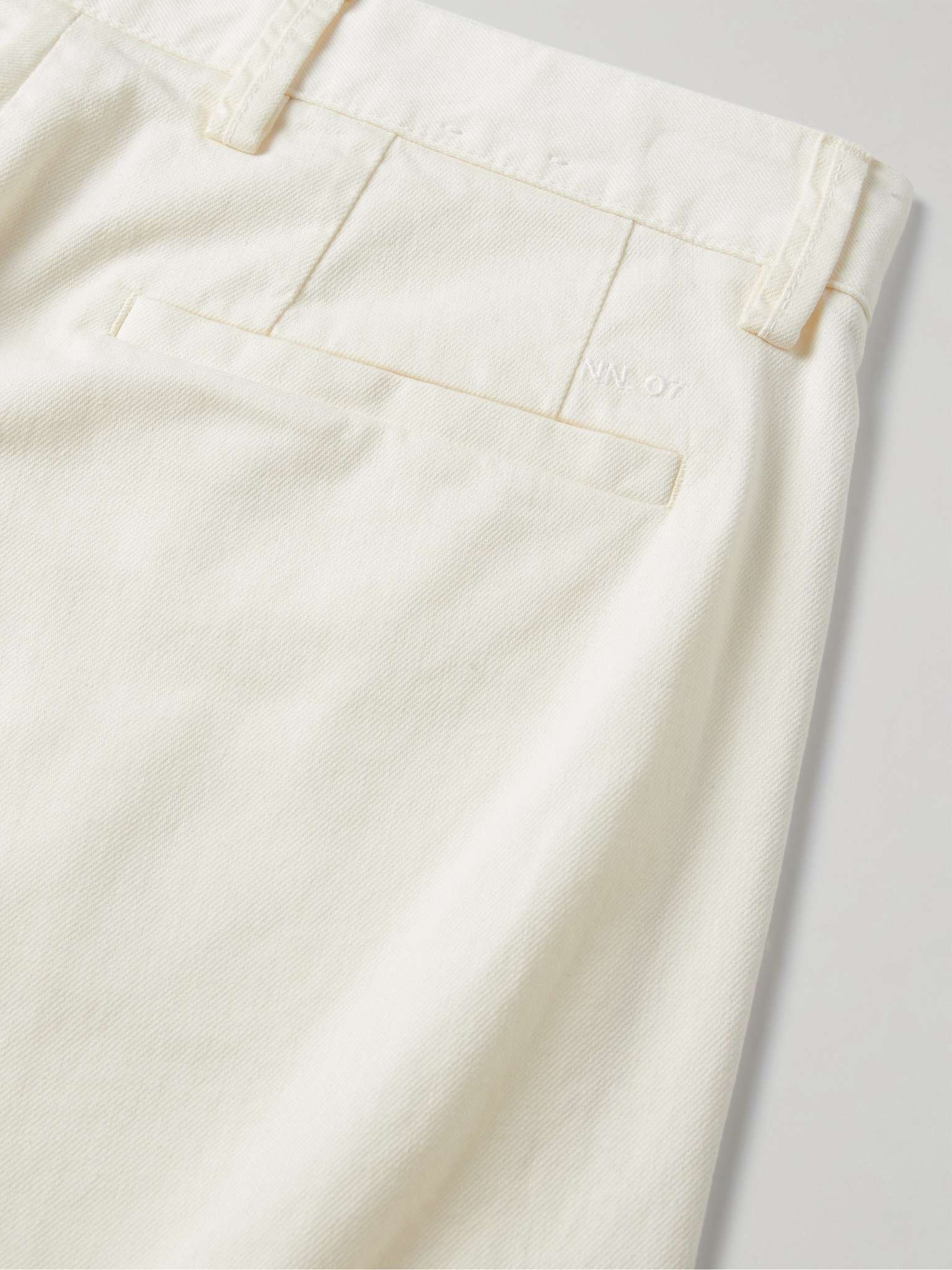 Alex 1802 Straight-Leg Organic Cotton-Twill Trousers - 5