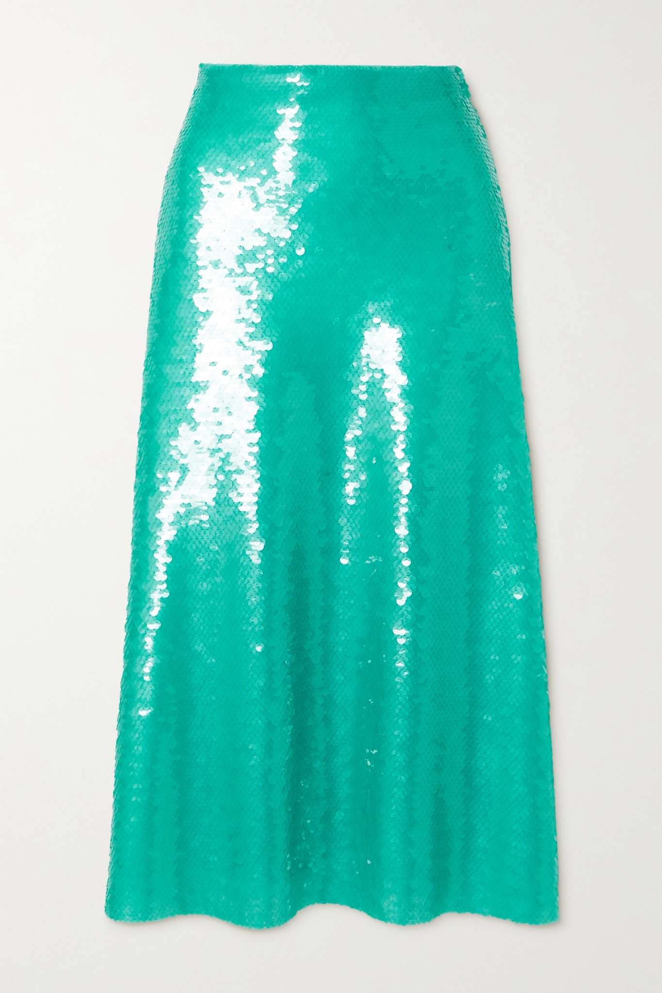 Sequined tulle midi skirt - 1