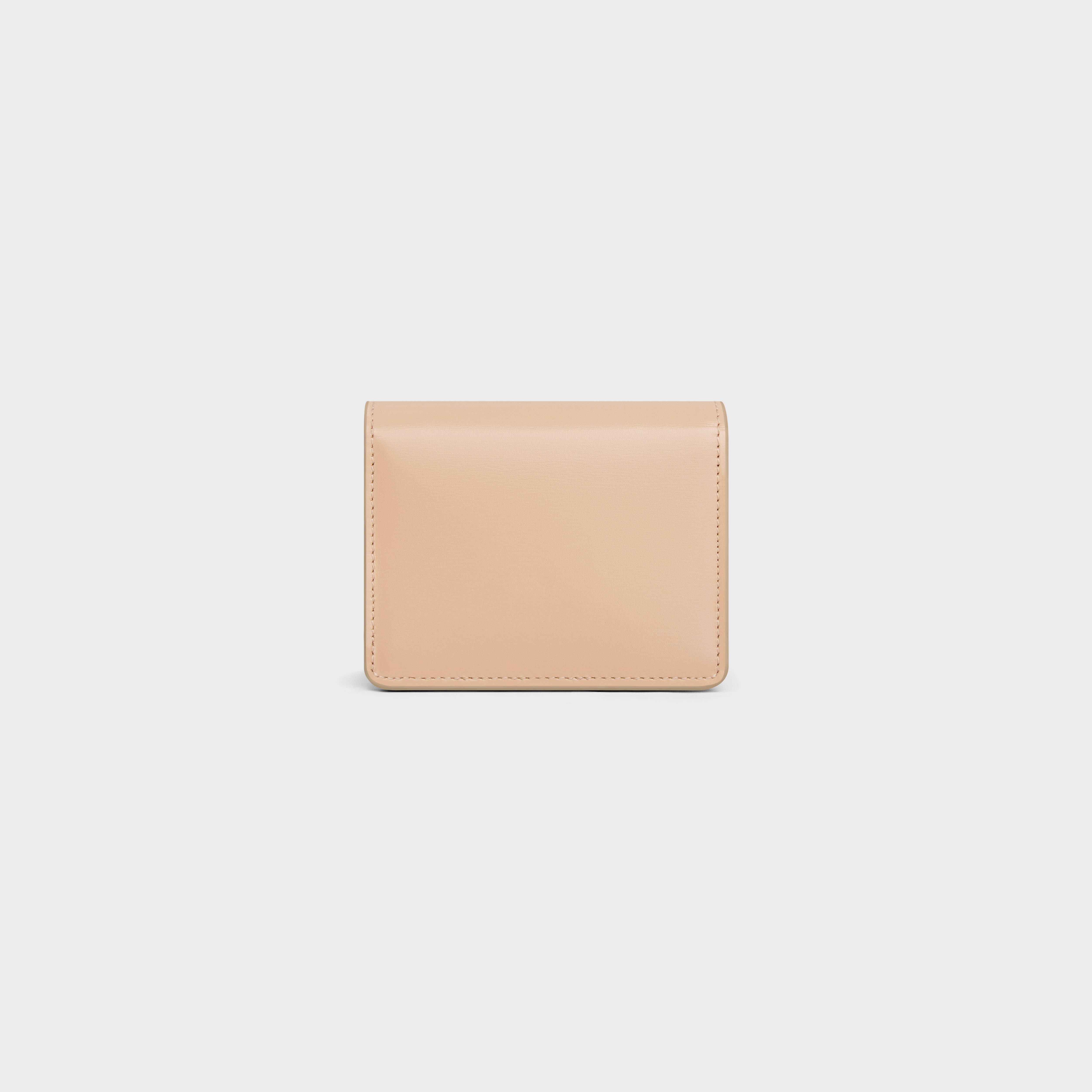TRIOMPHE BUSINESS CARD HOLDER in SHINY CALFSKIN - 3