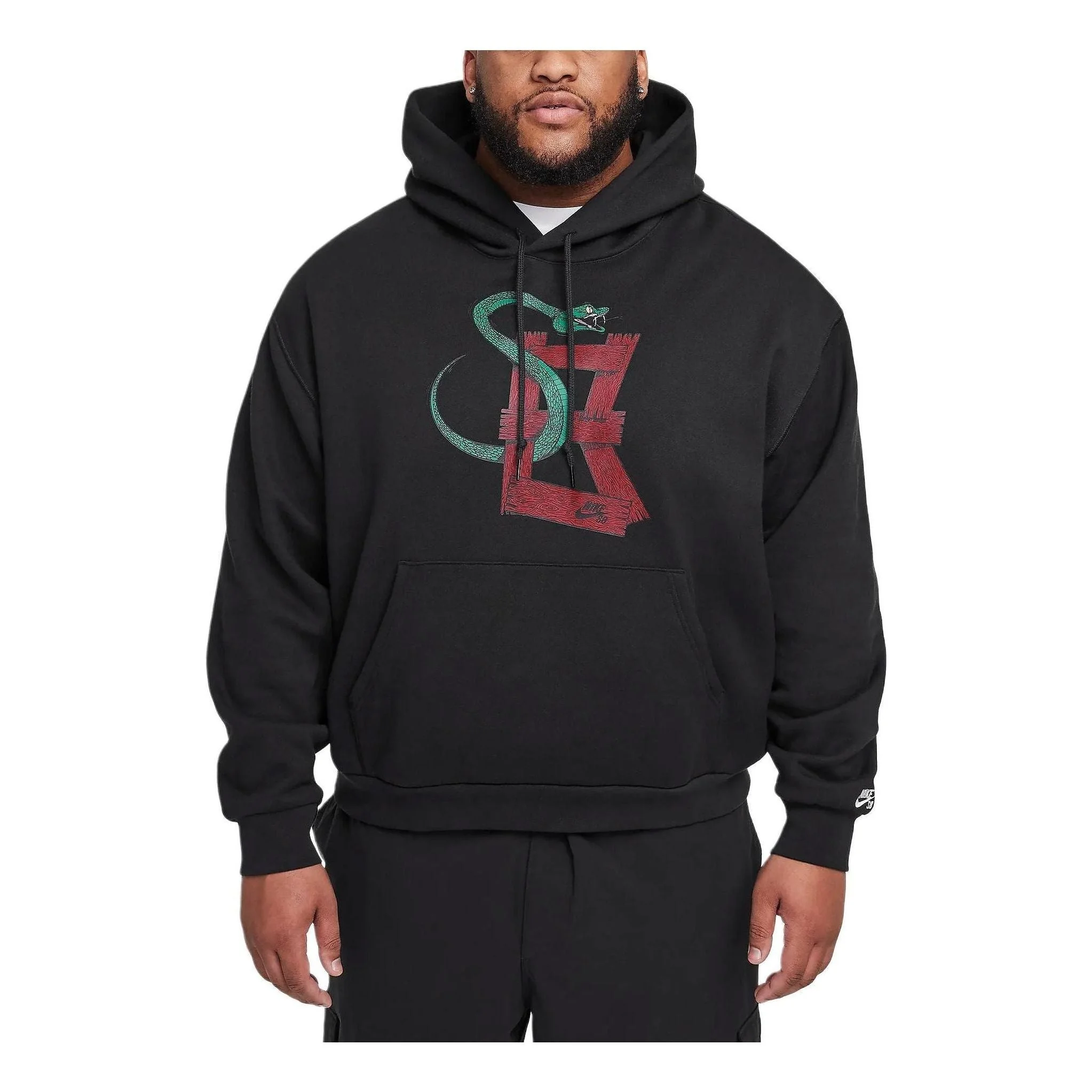 Nike Skate Fleece Pullover Hoodie 'Black' FV7400-010 - 1