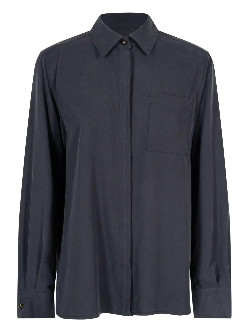 SILK CANVAS SHIRT - 1