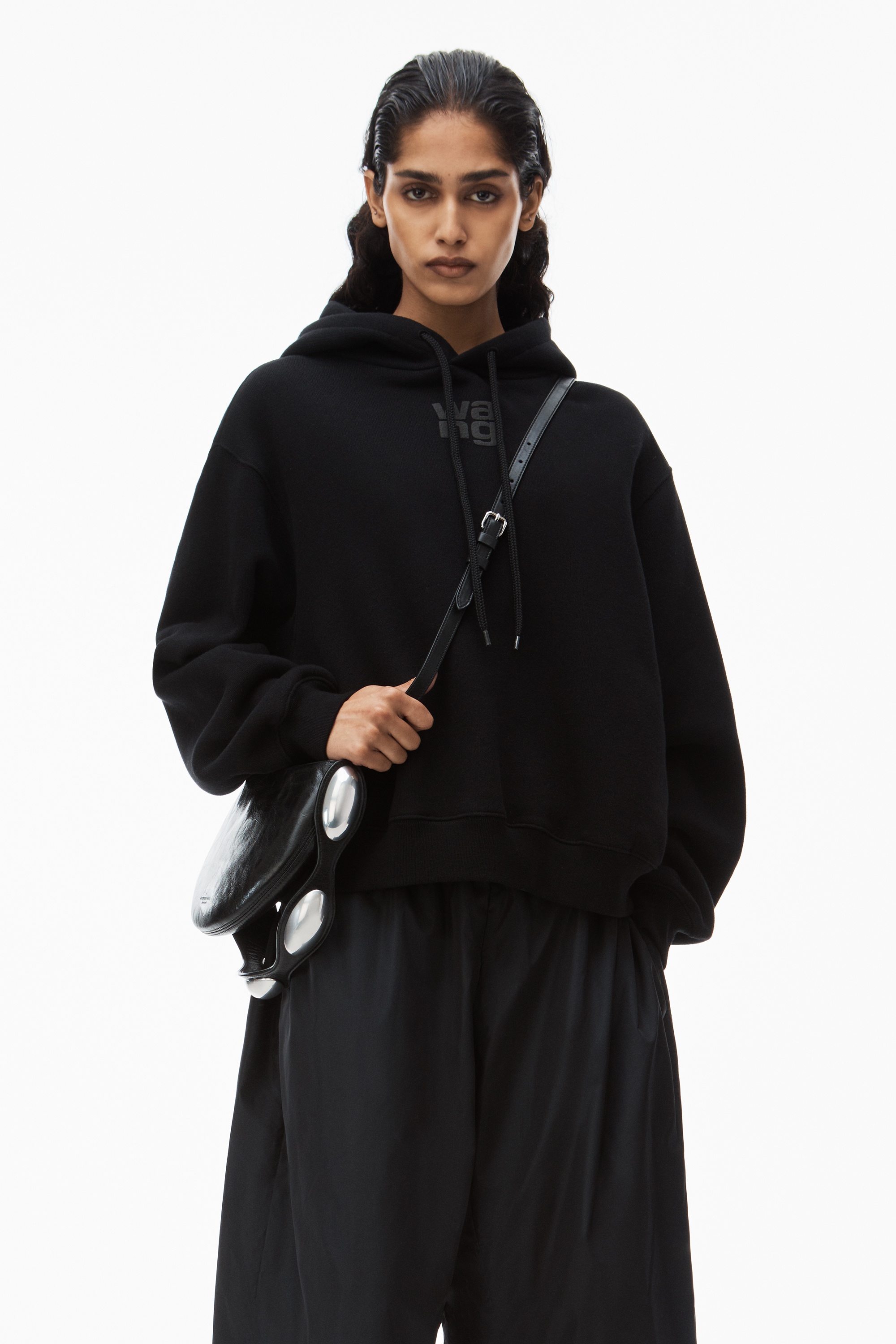 PUFF LOGO HOODIE IN STRUCTURED TERRY - 2