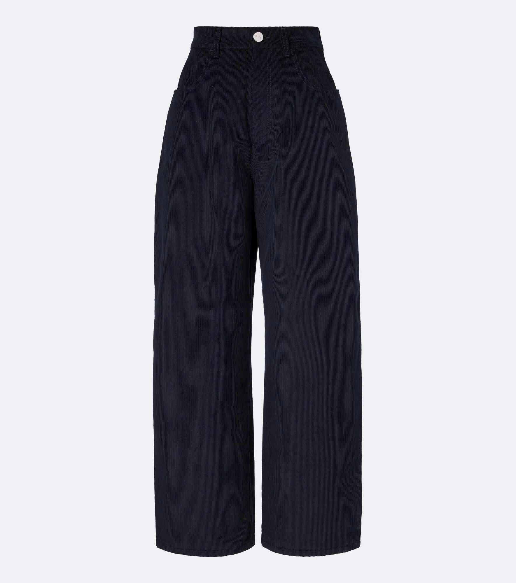 Berber cotton corduroy barrel-leg pants - 1