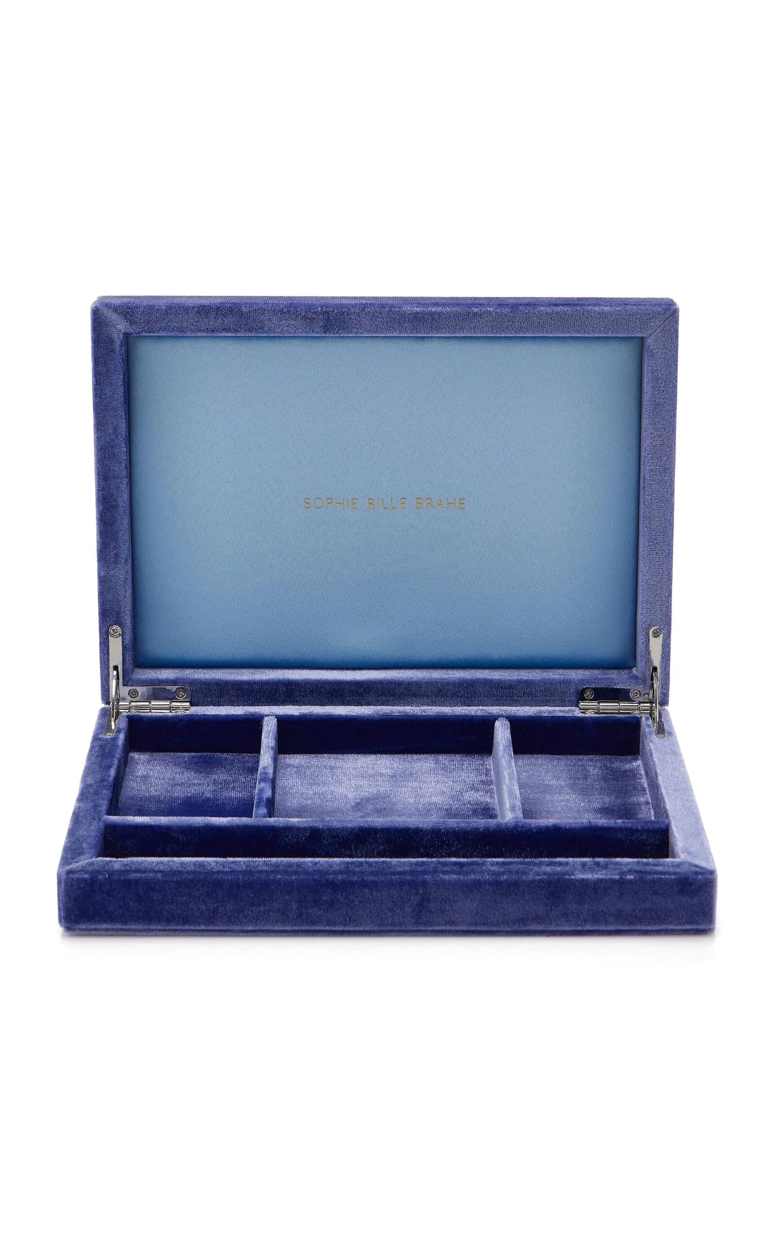 Trésor Velvet Jewelry Box purple - 1