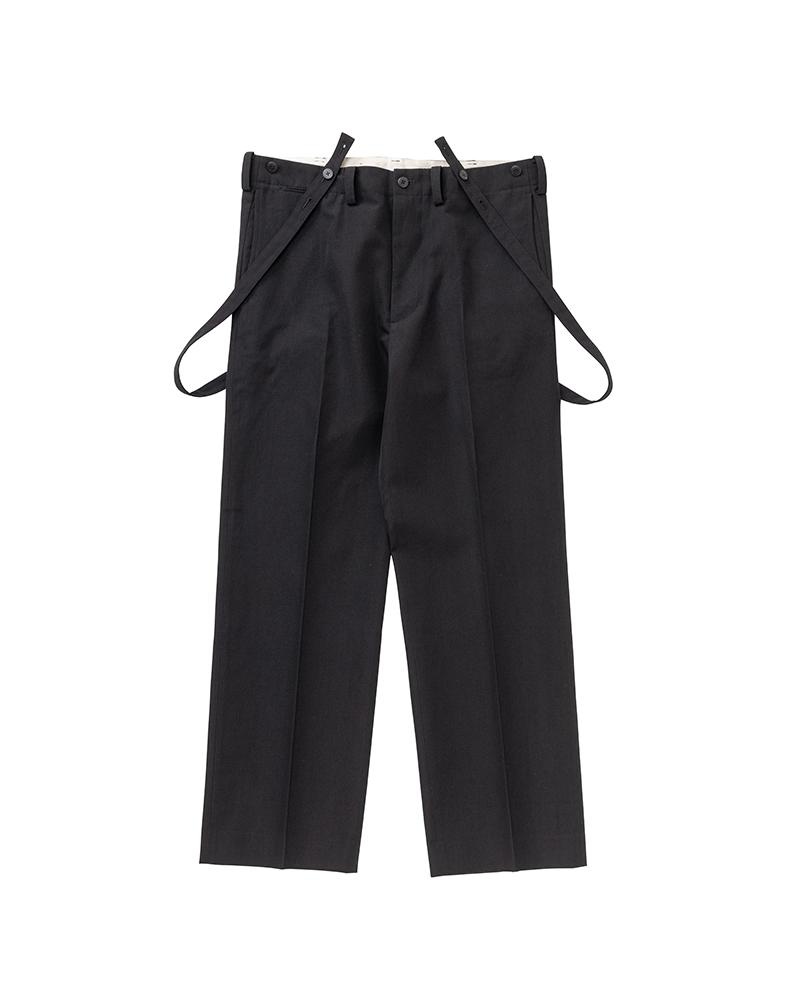 TUPPER PANTS GABARDINE BLACK - 1