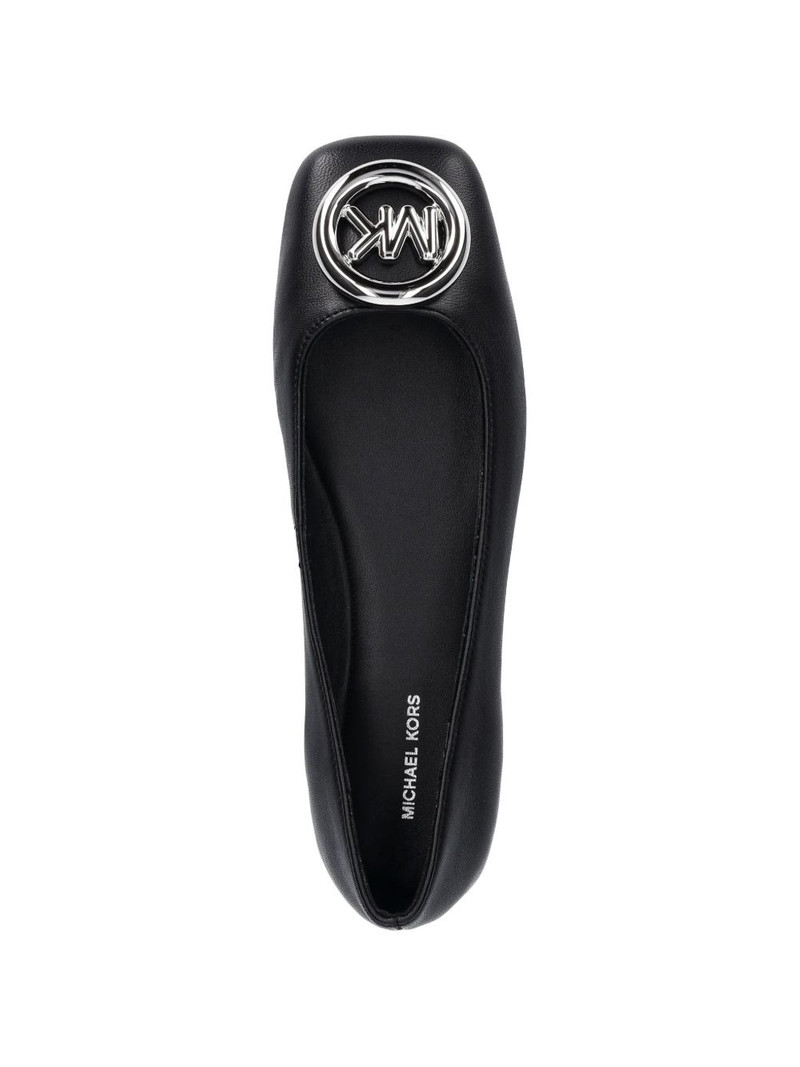 Milan Flex logo-plaque ballet flats 4