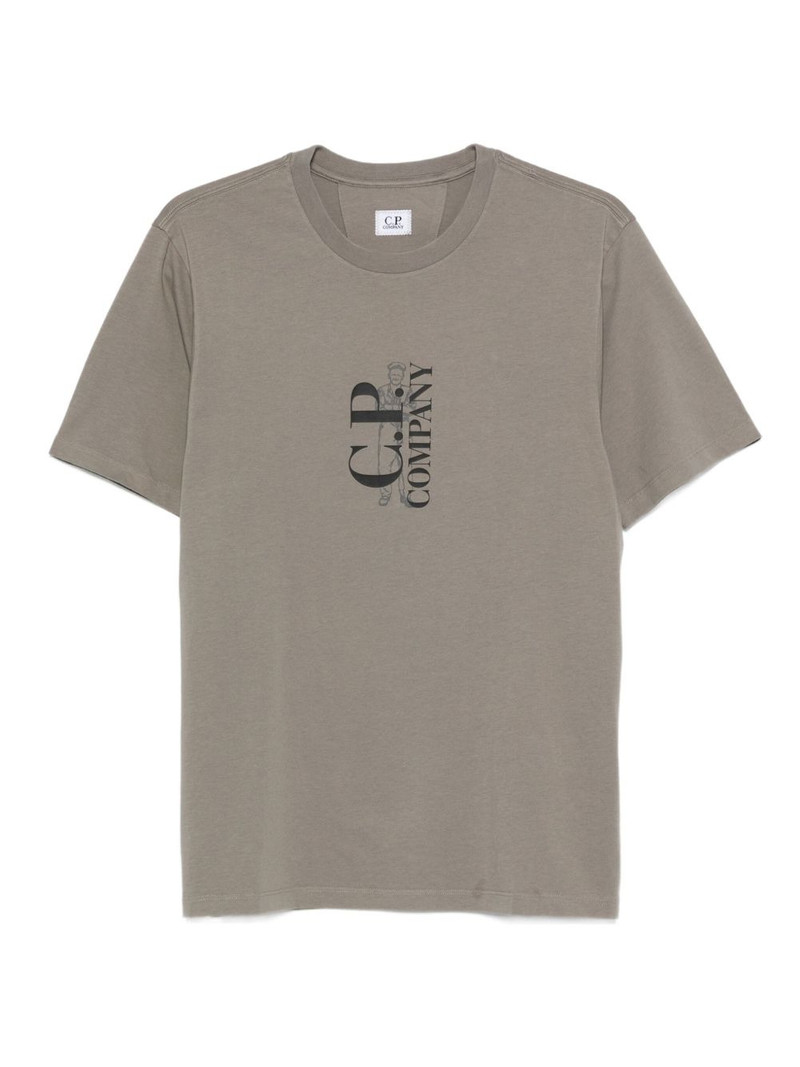logo-print T-shirt 1