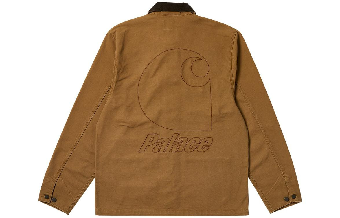 Palace x Carhartt WIP Michigan Coat 'Hamilton Brown Tobacco' I032716-KHAKI - 2