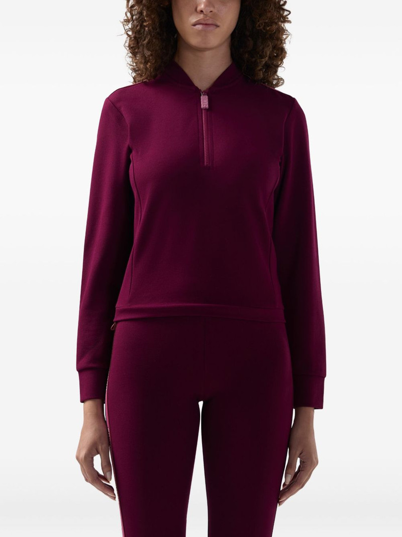 zip detail sweatshirt 3