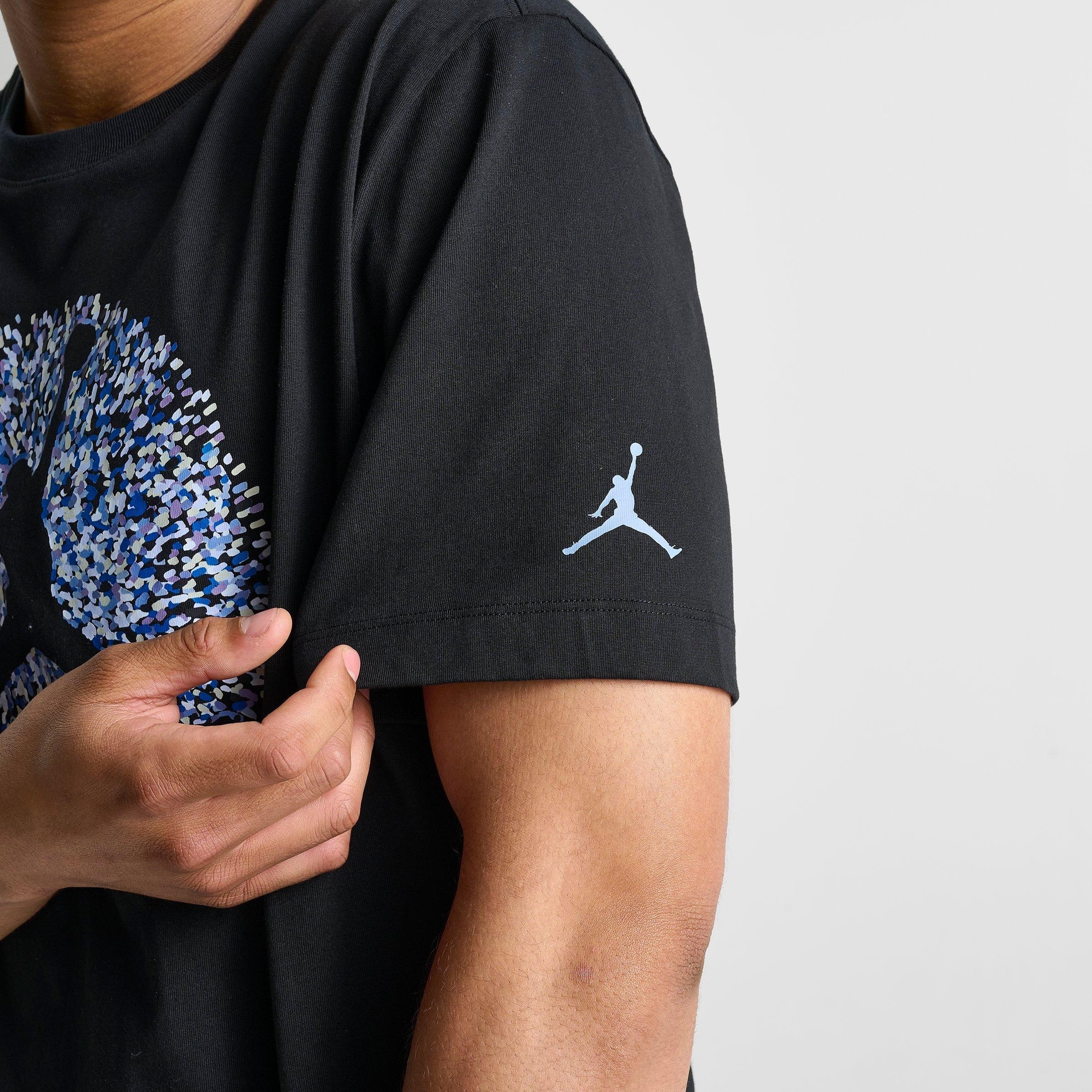 MEN'S JORDAN FLIGHT ESSENTIALS POINTILLISM LOGO GRAPHIC T-SHIRT - 6