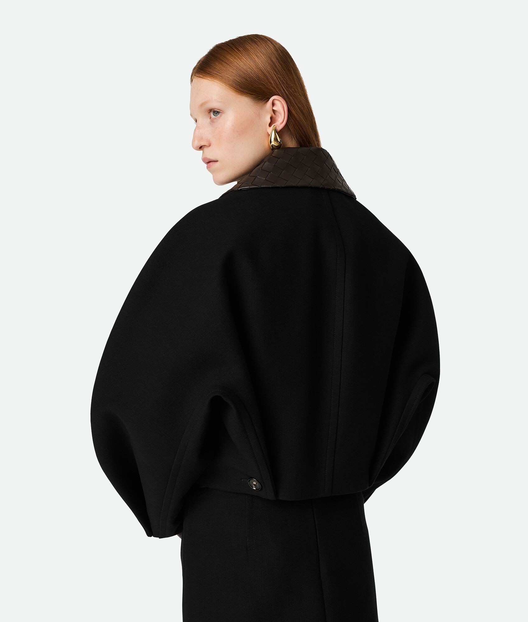Cotton Cropped Jacket - 3