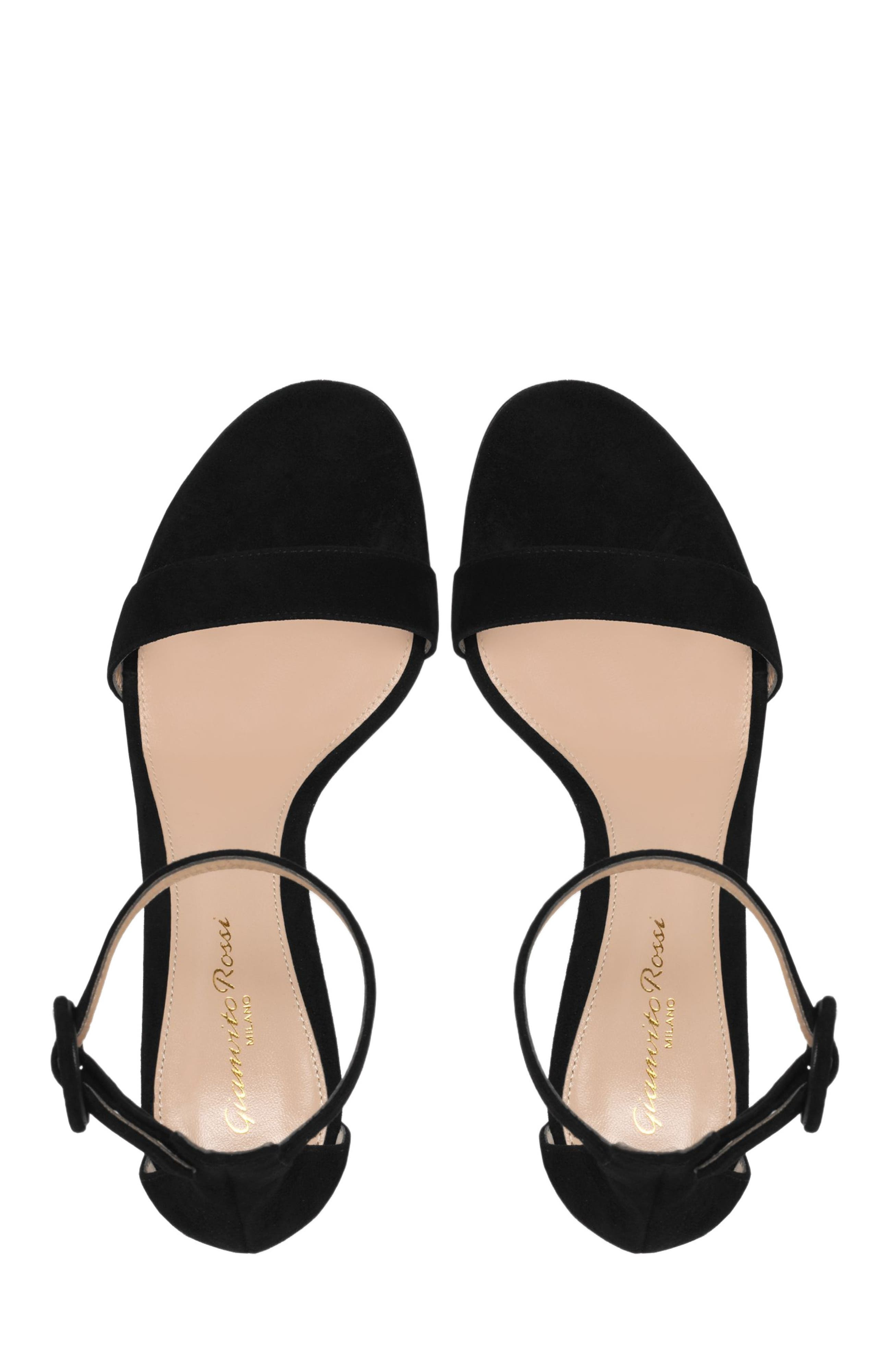 Gianvito Rossi Portofino 70 Sandals in Black at Nordstrom - 3