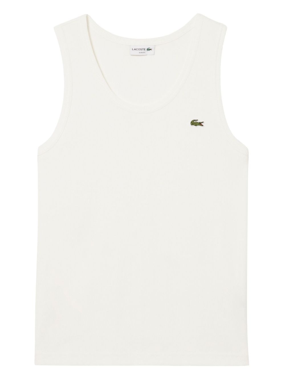 logo-embroidered tank top - 1