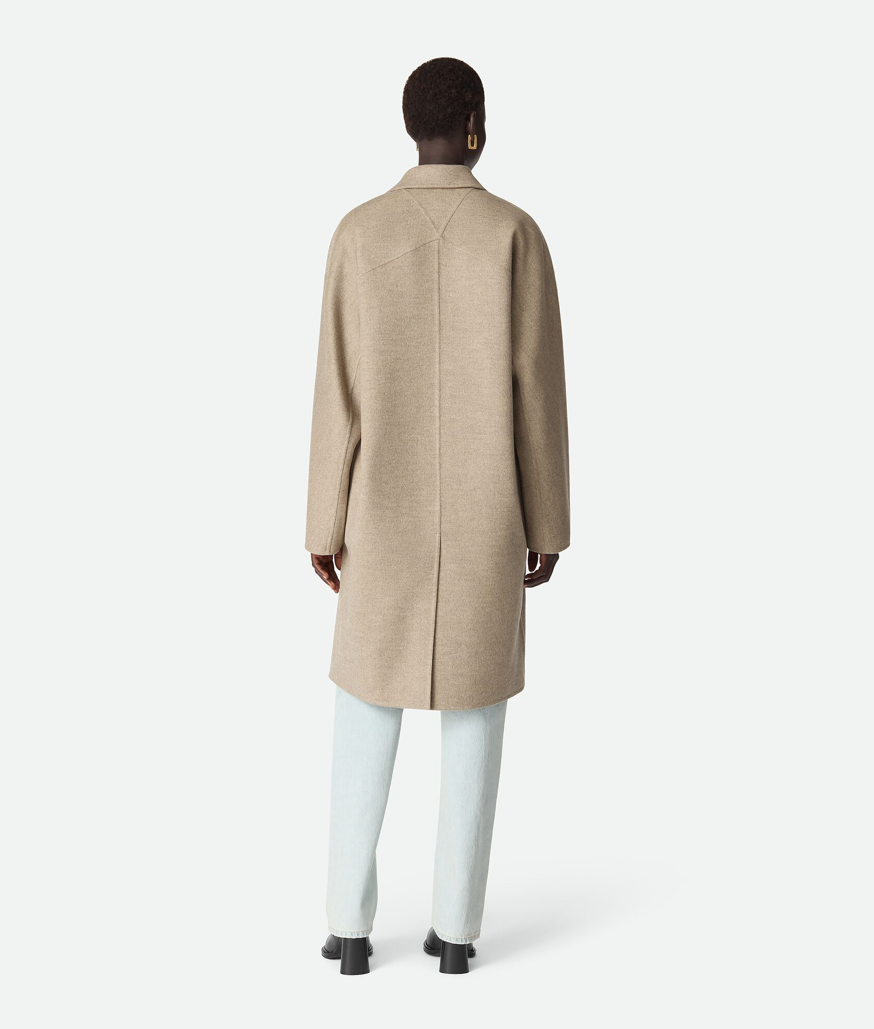 Wool And Cashmere Coat - 3