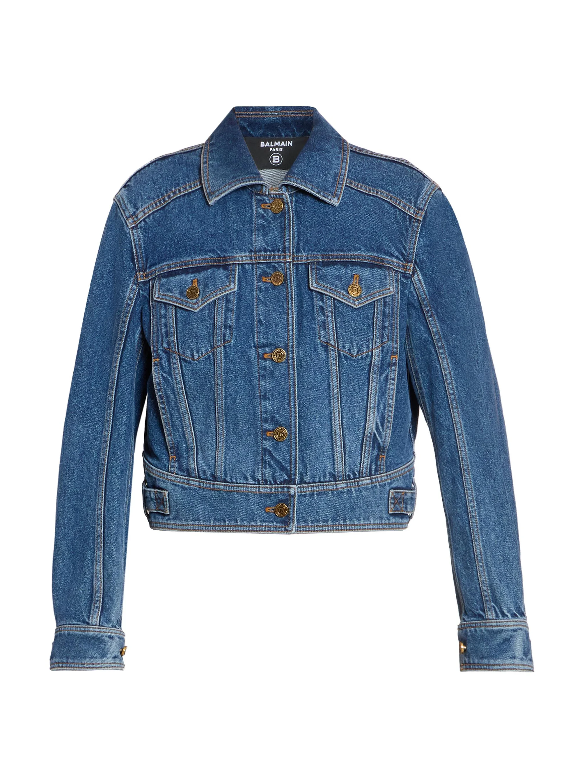 Women's Denim Jacket - Bleu Jean Fonce - 1
