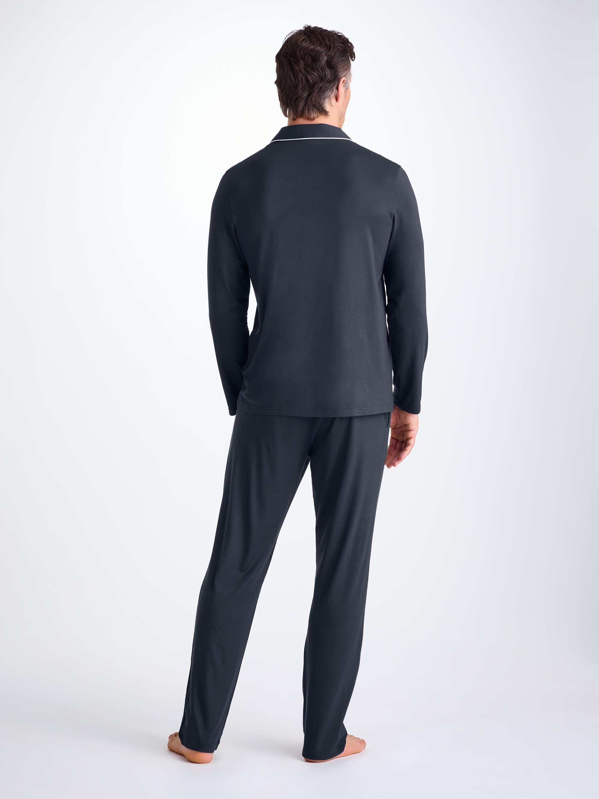 Men's Pyjamas Basel Micro Modal Stretch Navy - 4