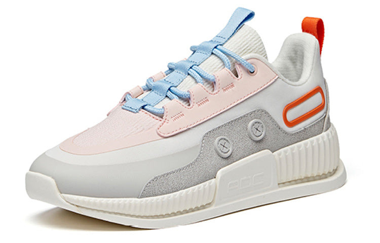 (WMNS) ANTA Life Series Sneakers 'Refuse Mediocrity Grey White' 122018888-1 - 3