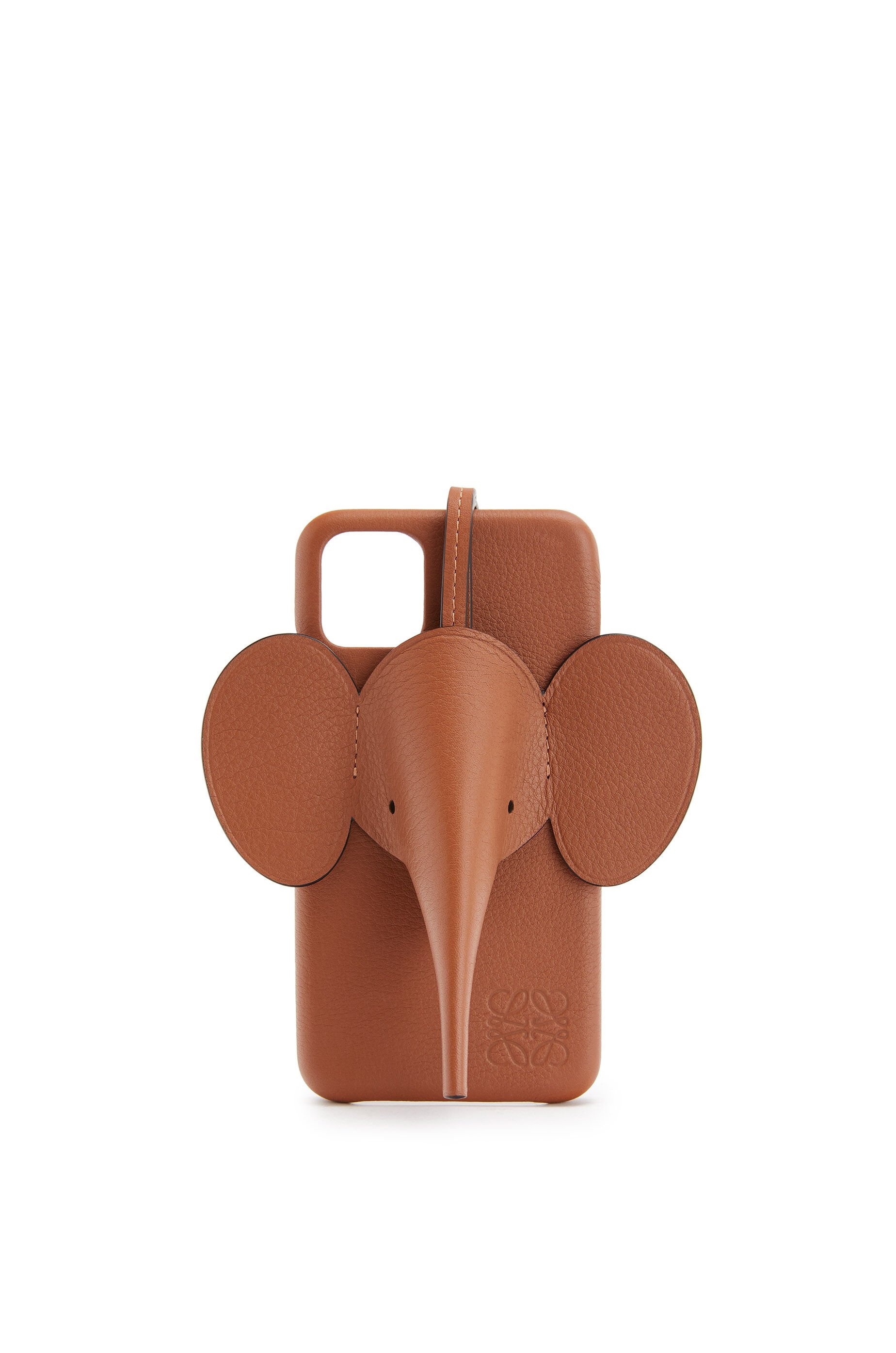 Elephant cover for iPhone 11 in classic calfskin - 1