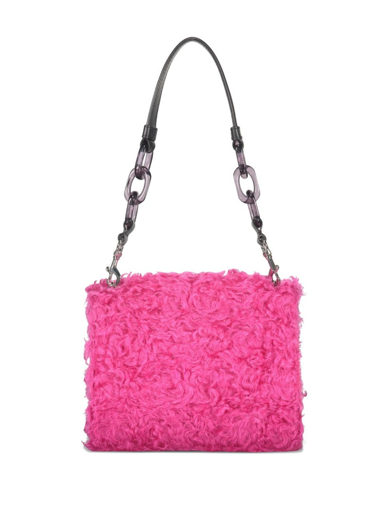 Moschino chain-detail shoulder bag outlook