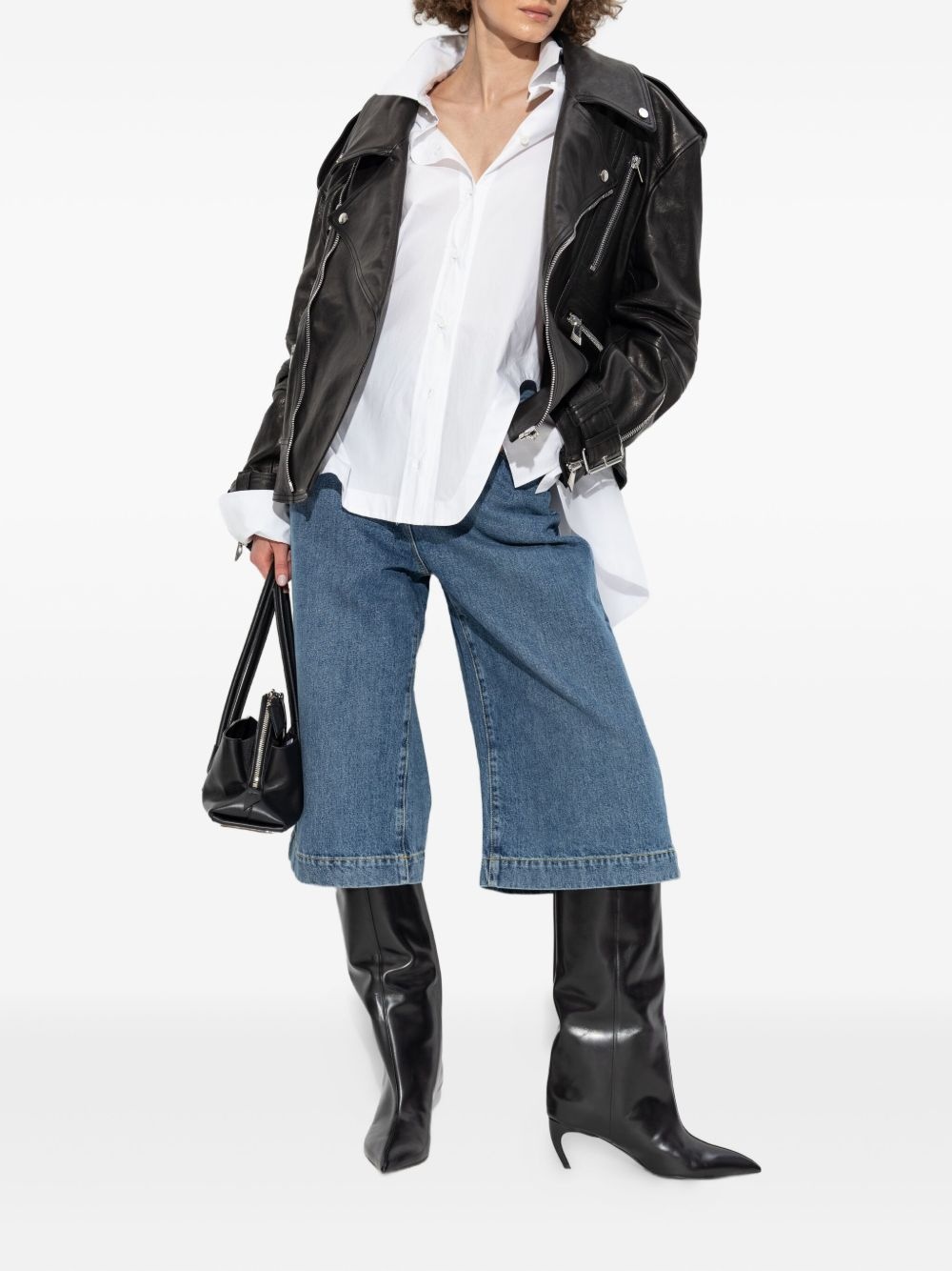 cropped jeans - 2