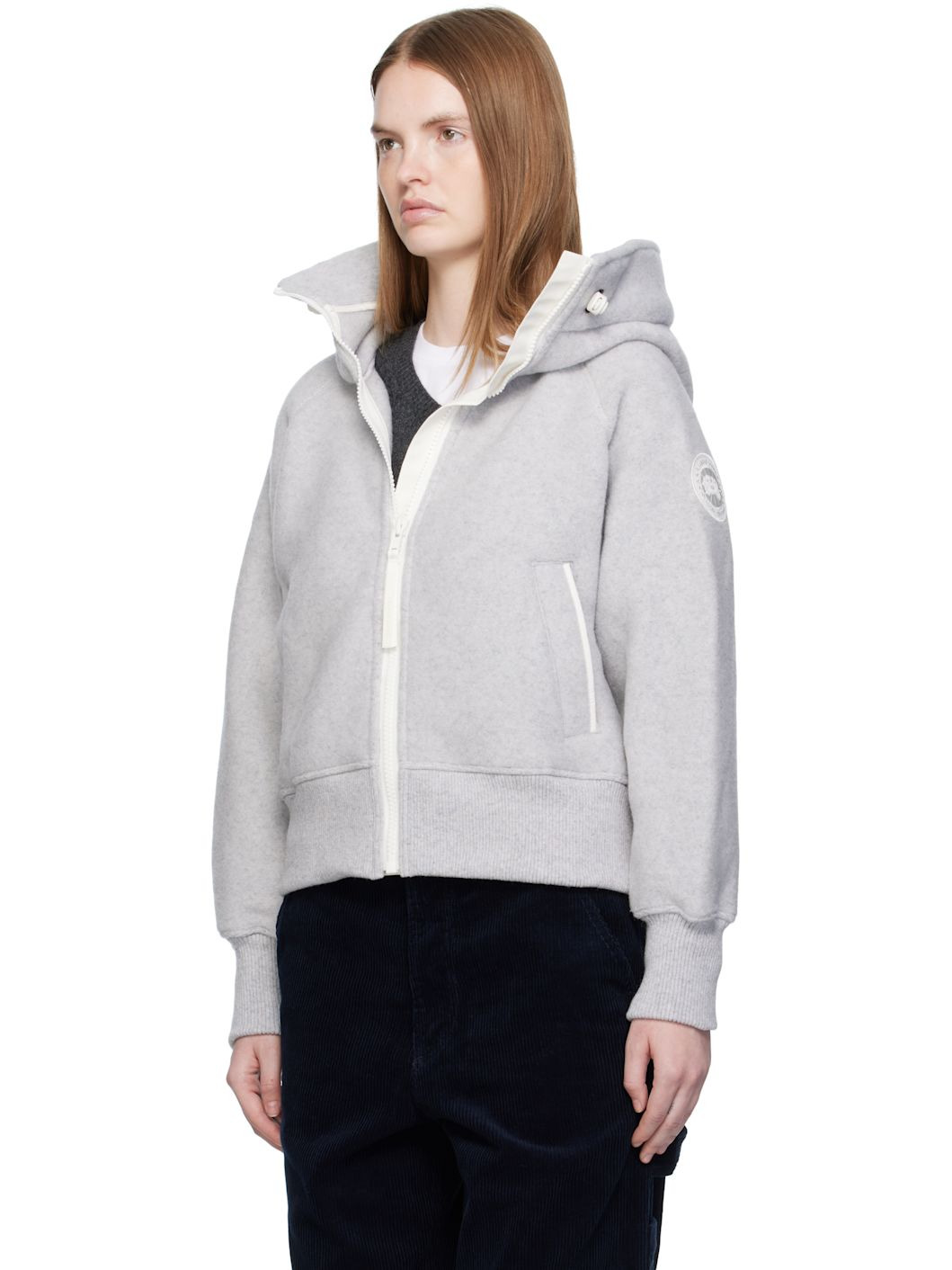 Gray 'White Label' Chilliwack Kind Fleece Hoodie - 4