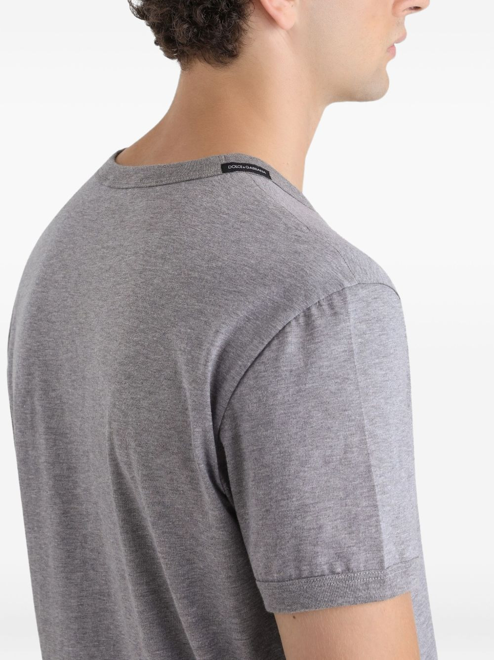 embellished crew-neck T-shirt - 4