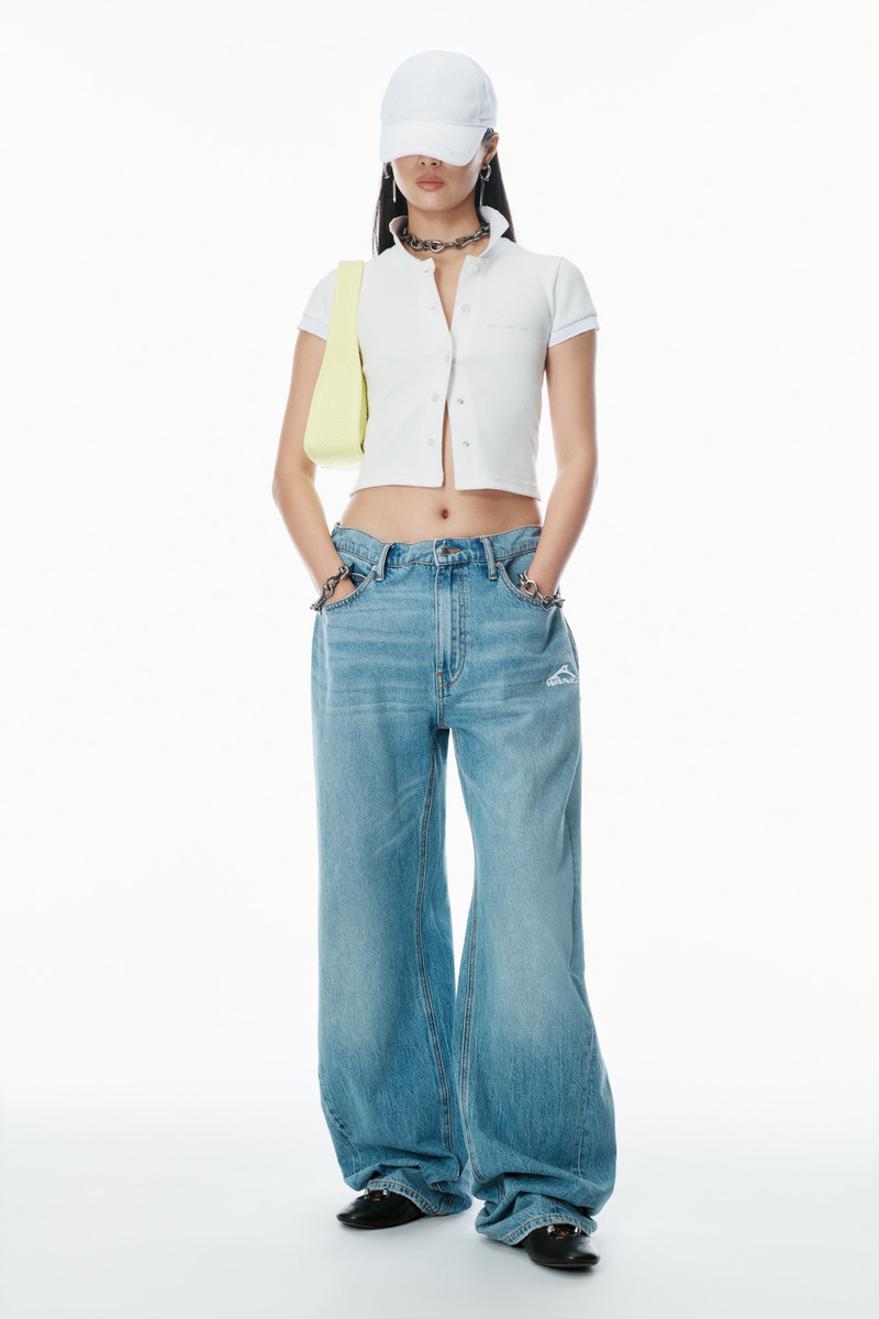 Alexander Wang Polo Cardigan outlook