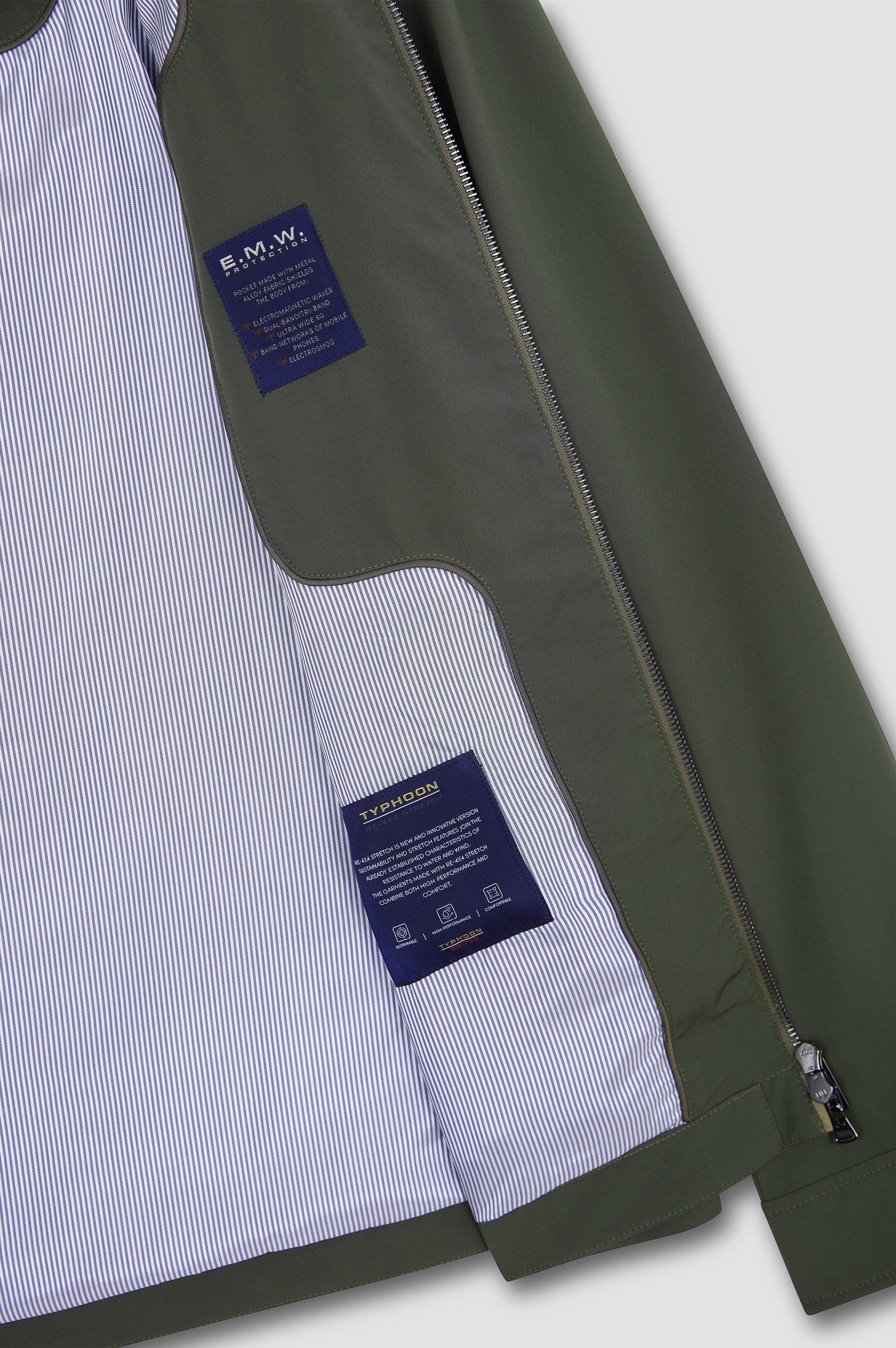 TYPHOON® RE-4X4 STRETCH JACKET WITH ALCANTARA® DETAILS - 7