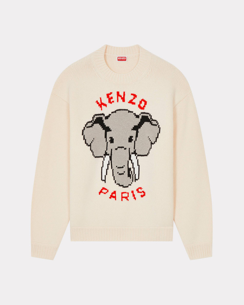 'KENZO Elephant' wool jumper 1