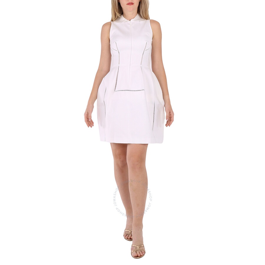 Alaia Ladies White Edition 2013 The Pique Dress, Brand Size 38 (US Size 4) - 3