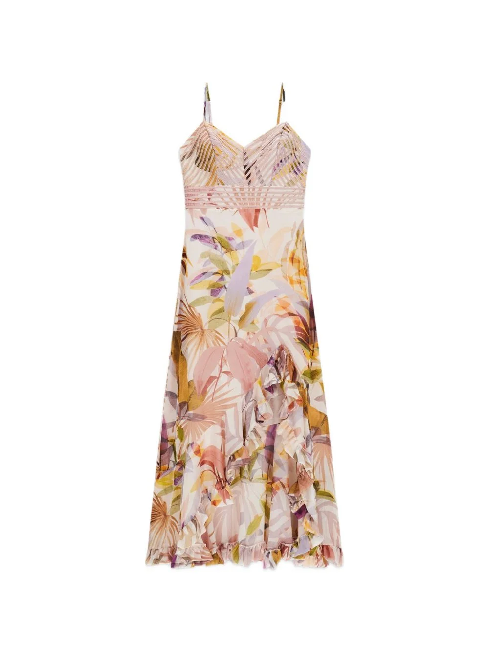 volant long dress - 1