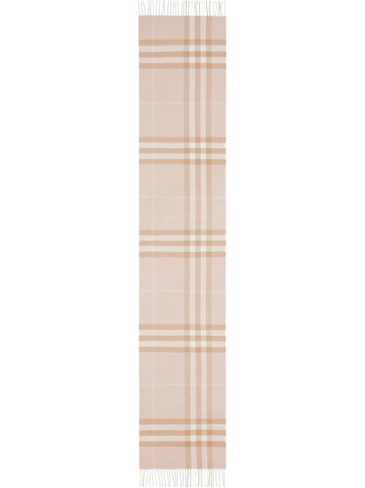 Burberry The Classic Check Cashmere Scarf outlook