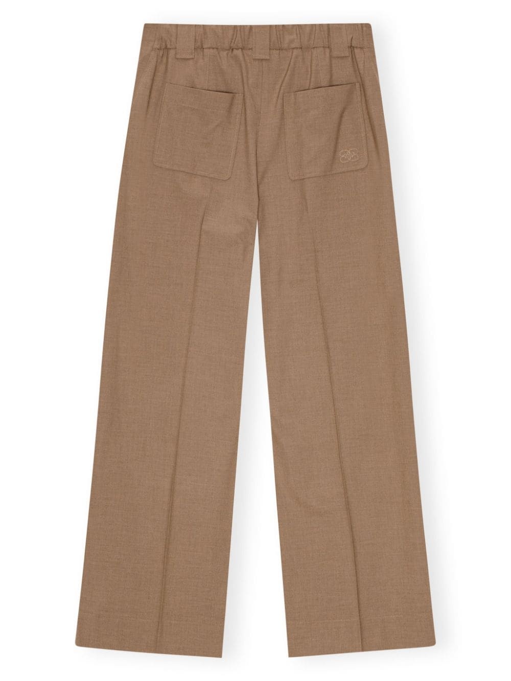 adjustable-leg tailored trousers - 5