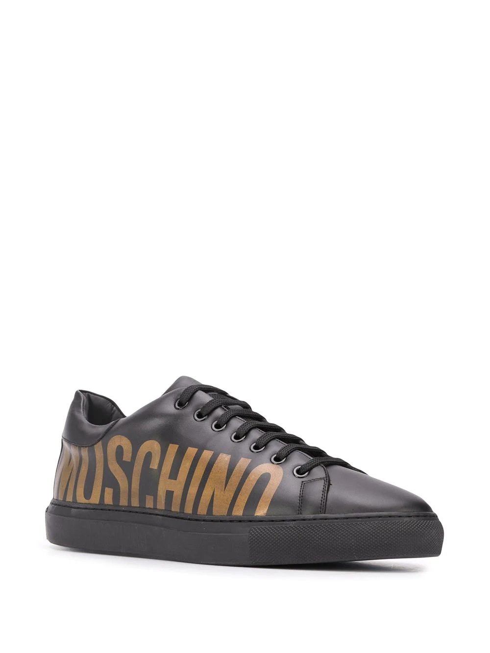 logo print sneakers  - 2