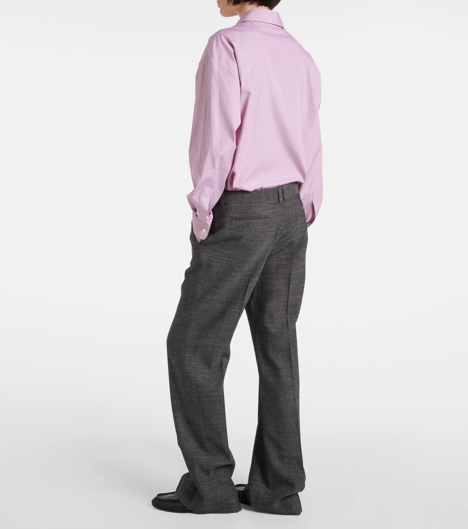 Gandal virgin wool straight pants - 3