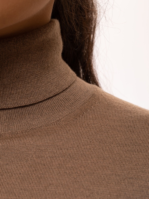 Vivi Rollneck Beige - 4