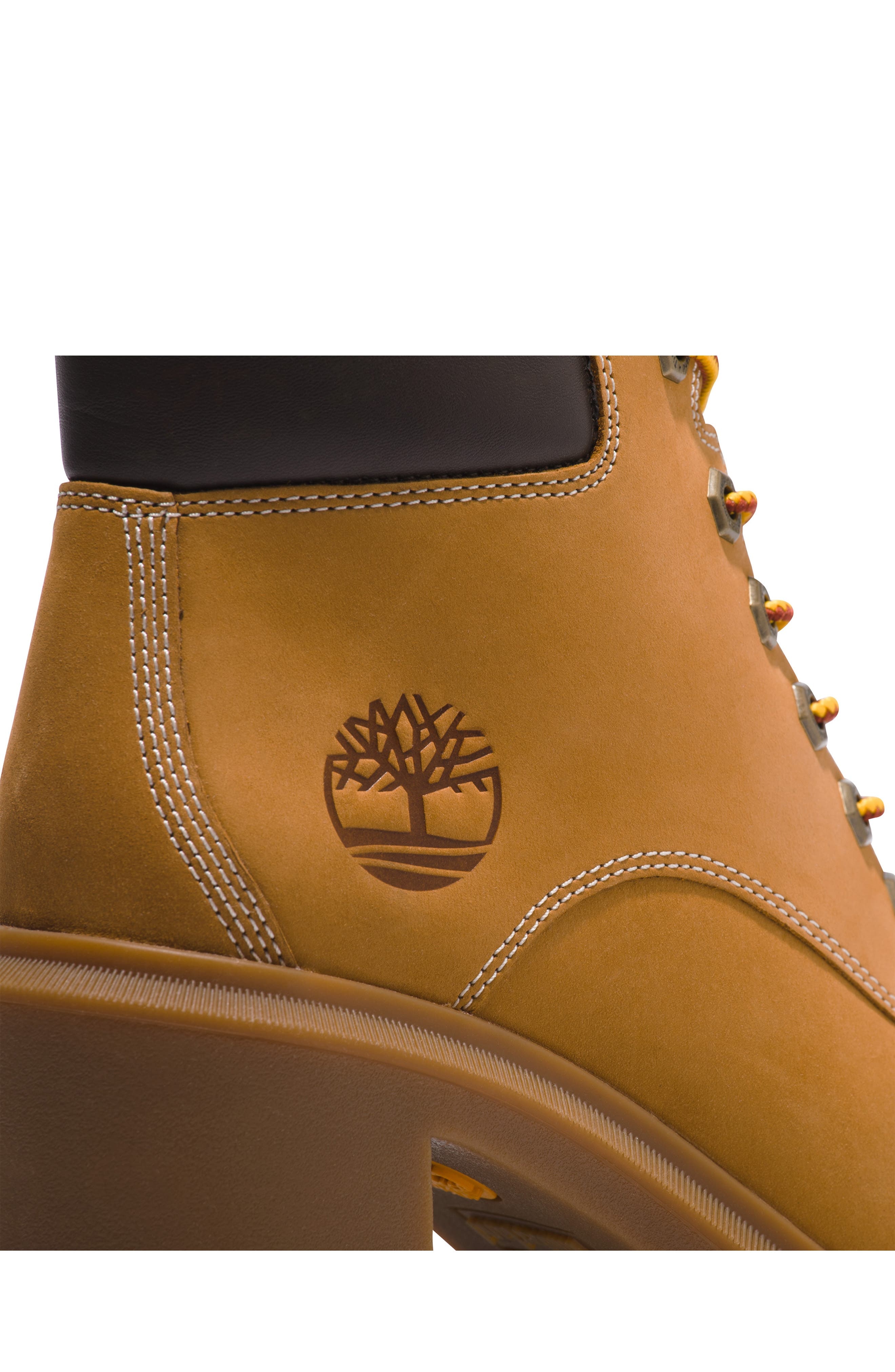 Timberland Allington Heights Block Heel Boot in Wheat at Nordstrom - 6