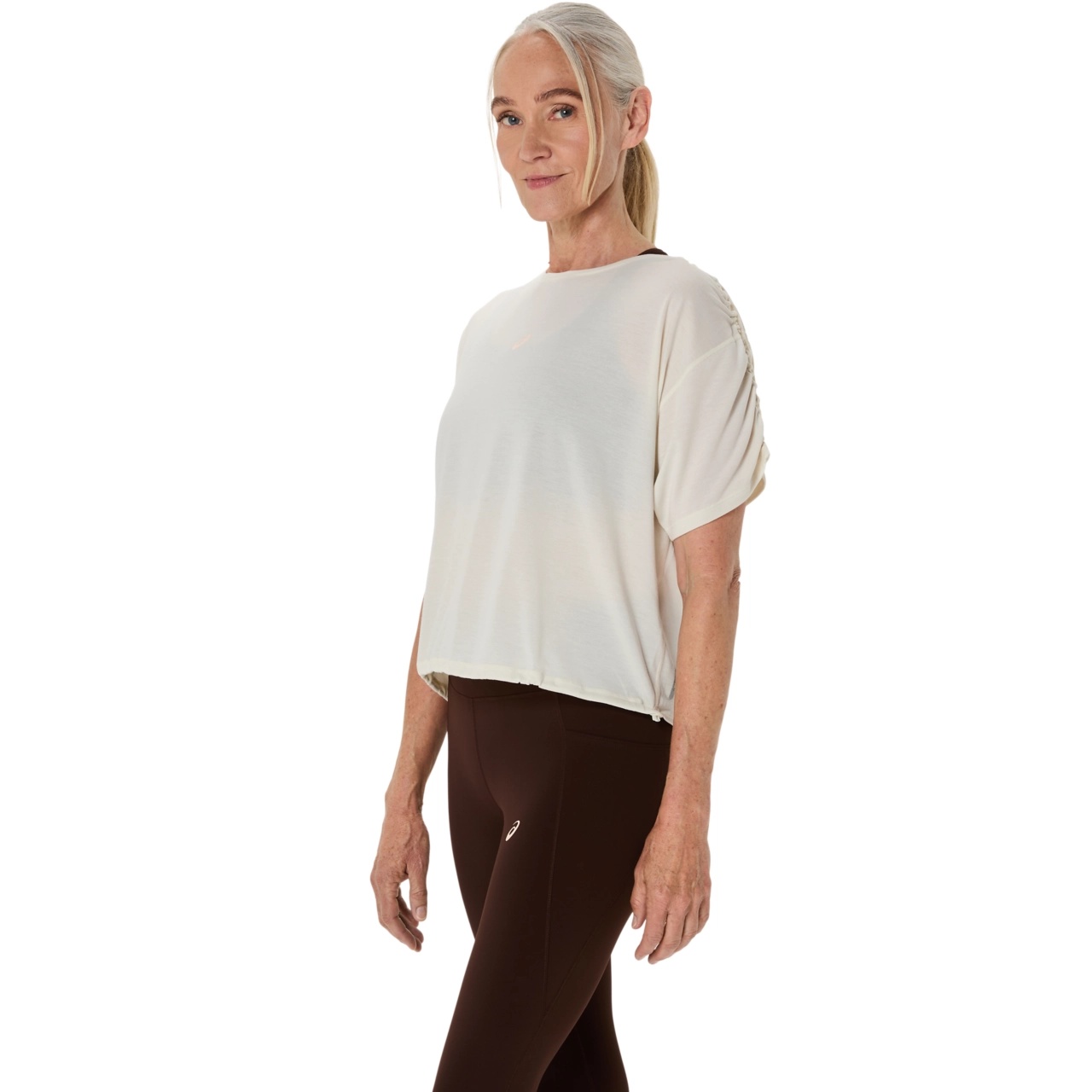 NAGINO RUN ADJUSTABLE SHORT SLEEVE TOP - 3
