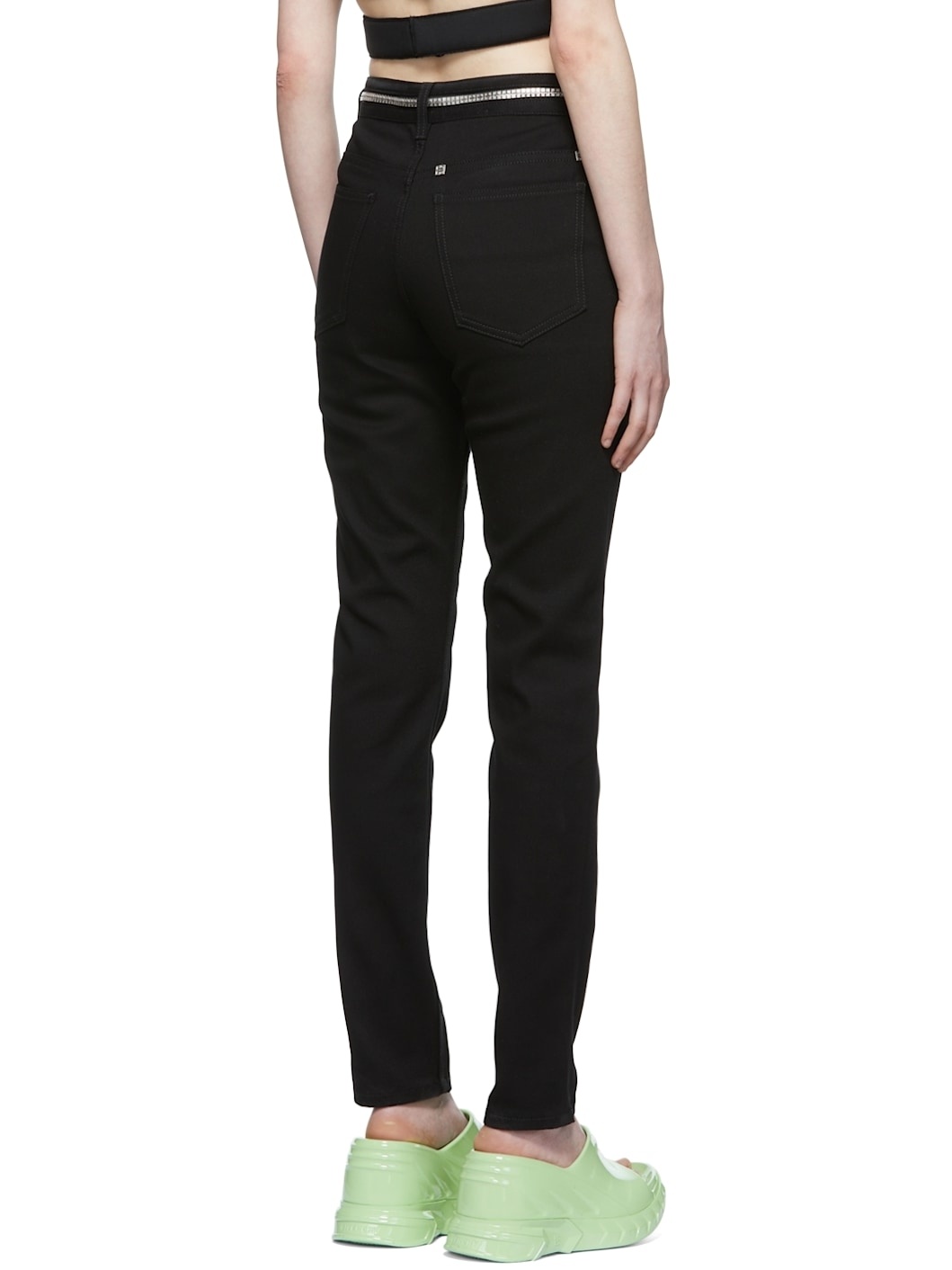 Black Slim-Fit Jeans - 3
