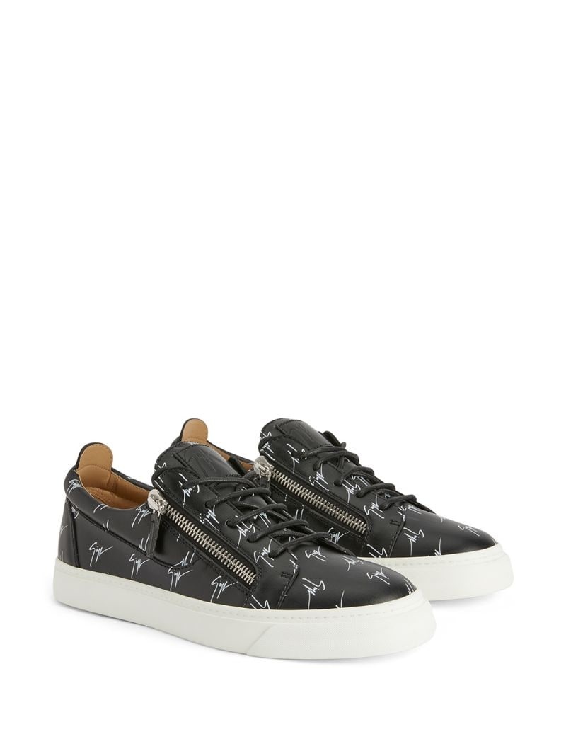 Frankie logo-print sneakers - 2