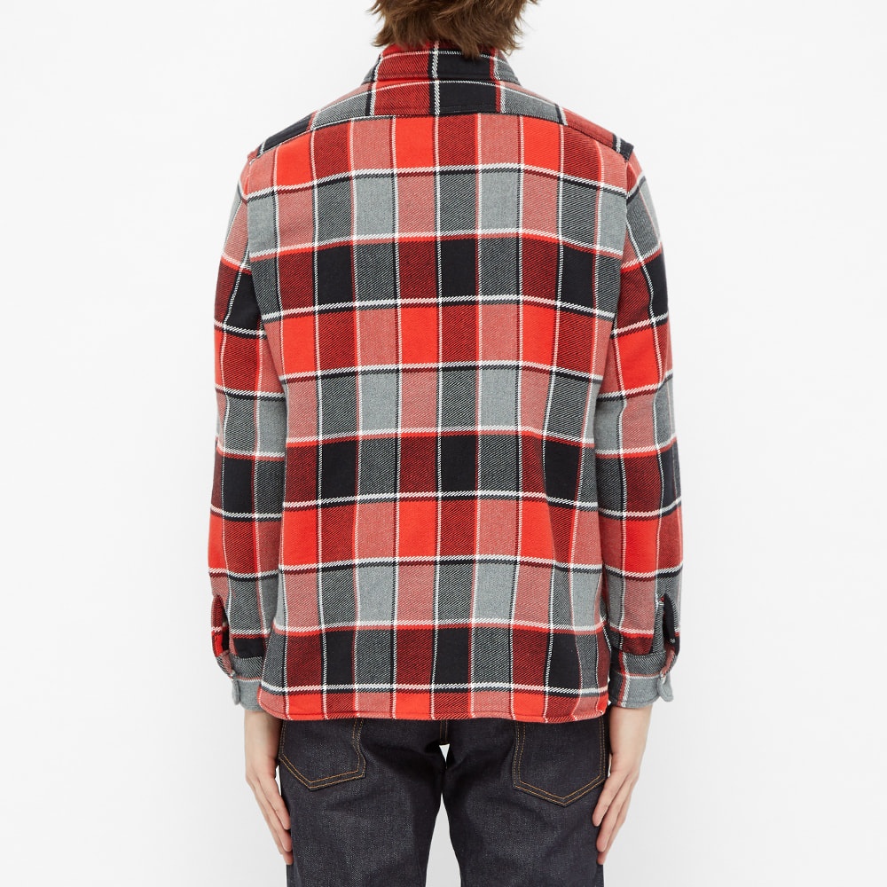 The Real McCoy's 8HU Napped Flannel Shirt - 5