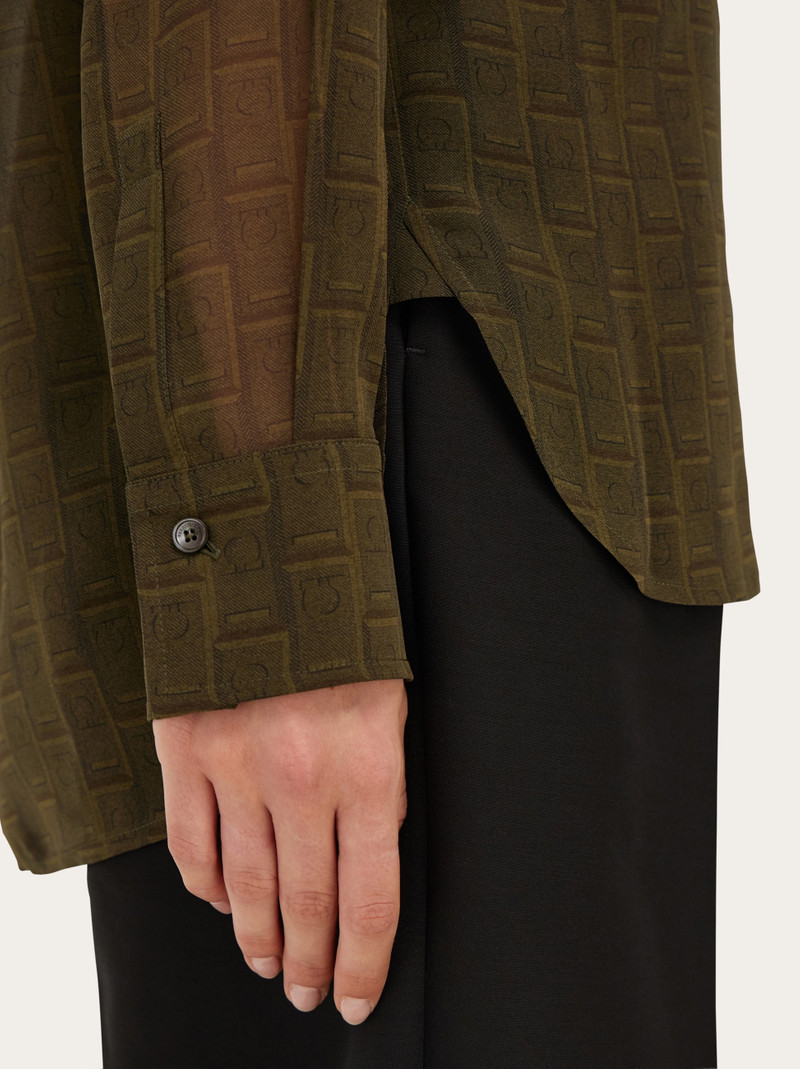 Ferragamo Monogram shirt 5