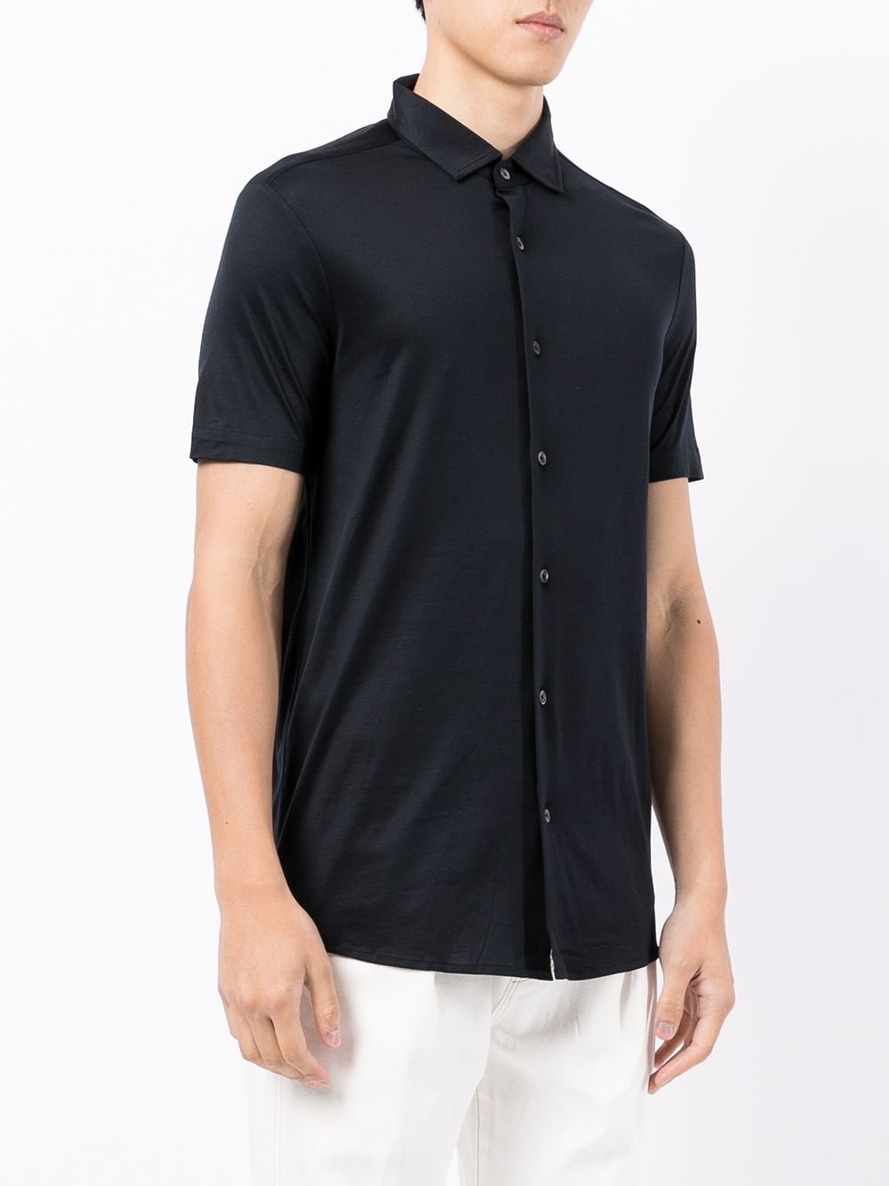 button-up short-sleeved shirt - 3