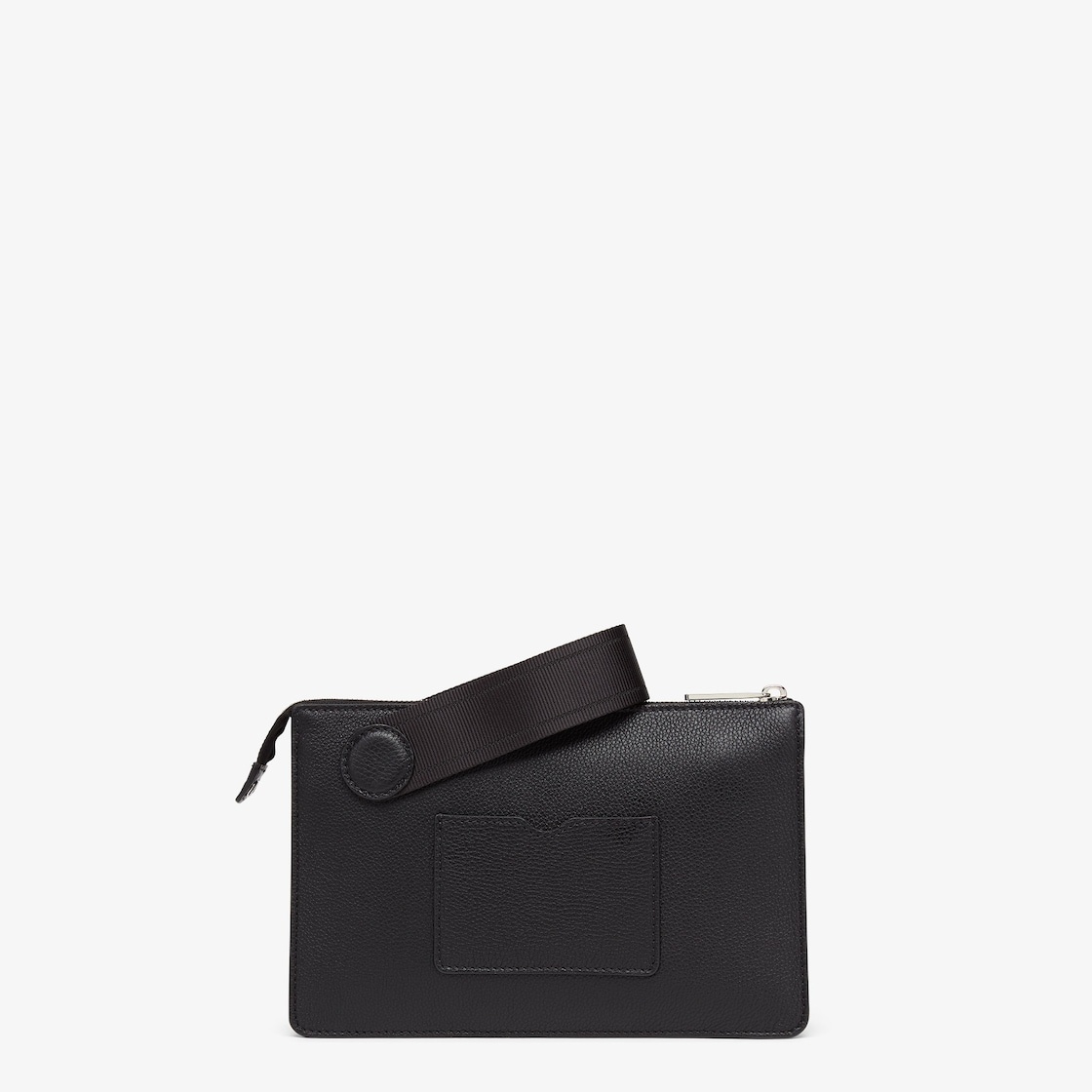 Fendi Roma Leather Chiodo Clutch - 3