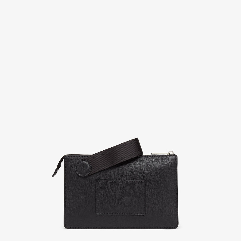 Fendi Roma Leather Chiodo Clutch 3